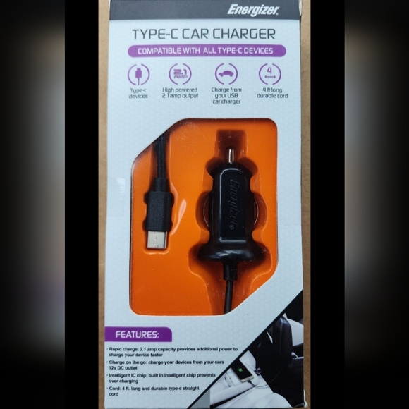 Energizer Type-C Car Charger - Picture 2 of 4